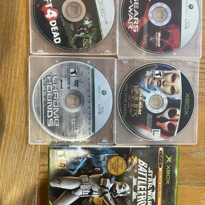 xbox 360 Video Game Lot of 5